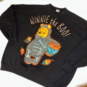 Winnie the Pooh Vintage Disney Halloween “Winnie the Boo” Crew Sweatshirt 3X